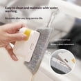 thumbnail image 6 of Window Track Cleaner Double-Sided Plastic Grooves Cleaning Brush with Removable Sponge Efficient Dirt Debris Removal for Home Office Car Durable for Housewives Cleaners, 6 of 9