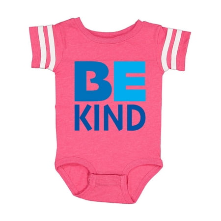 

Inktastic Be Kind Logo in Blue Gift Baby Boy or Baby Girl Bodysuit