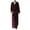 Wine, variant on Viikei Robes for Men,Viikei Mens Robes,Warm Soft Plush Mens Robe with Hood,Plus Size Plus Thick Robe for Men with Side Pocket and Belt,Bathrobes for Men Gifts