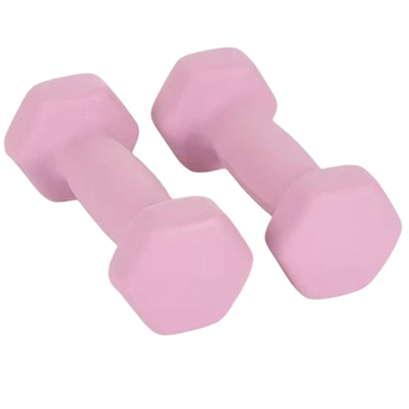 Ton 2pcs Basics Neoprene Dumbbell Hand Weights for Exercise and Muscle Toning (2kg）