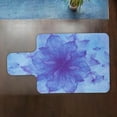 thumbnail image 4 of fastboy Pilates Reformer Mat Non-Slip Exercise Mat for Gym and Travel Violet Flower 96 x 56cm 1Set, 4 of 6