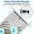 thumbnail image 4 of Tempered Glass Screen Protector Designed for Google Pixel 7 Pro Tempered Glass, Anti Scratch, Bubble Free with Easy Installation Glass For Google Pixel 7 Pro, Pack of 3 Glass Protector, 4 of 7