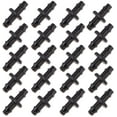 thumbnail image 1 of Conector de púas de 100 Uds. Conector de púas recto de goteo de plástico para sistema de riego por goteo de tubo de 4/7mm, 1 of 7
