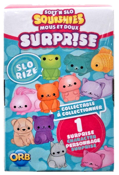 Soft'N Slo Squishies Surprise Character Mystery Pack Orb Toys Collectable 