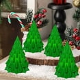 thumbnail image 5 of Gaecuw LED 3D Christmas Tree, Luminous Night Light Ornament with Soft Cozy Glow, adds a Magical Touch to Desk and Shelf Decor, 3.15x2.20 Inch, Ideal for Christmas Party Table Setting, Green, 5 of 9