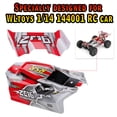 thumbnail image 4 of WLtoys 1/14 144001 RC Car Body Shell Kit PVC Impreso, 4 of 8