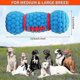 thumbnail image 2 of Food Squeaky Dog Toys, Soft Rubber Latex Dog Toys Sound Toys Dog Chew Toys Puppy Play Toys for Small Medium and Large Dogs (Blue Breadsticks) 26-27s, 2 of 5