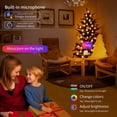 thumbnail image 3 of Cuerda De Luz De Hadas Usb Wifi Bluetooth Control Remoto Big Beads Light Wire Noticed HA025466-01, 3 of 5