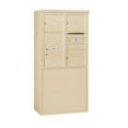 thumbnail image 4 of Salsbury Industries Freestanding USPS 5 Door Front Load 4C Horizontal Mail Center, 4 of 4