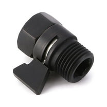 Matte Black Solid Brass Valve for Controlling Water Flow on Shower Head
