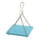 thumbnail image 4 of Juguete de Columpios de Aves Duradero Colgante de Hámster Casa de Mascotas de Duerme Percha para Entrenamiento de Dentición - Azul, 93x75x5mm Colco Swing Hamster Toy, 4 of 8