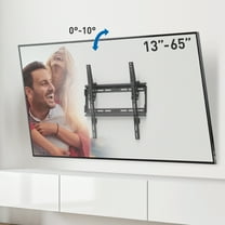 Barkan Tilt TV Wall Mount 80 lbs Black 2 Year Warranty