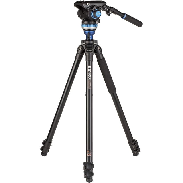 Trípode de Aluminio Benro A2573F con Cabezal de Video S6PRO