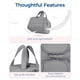 thumbnail image 2 of Neceser BAGSMART Travel ligero, grande, gris, para mujer, 2 of 7