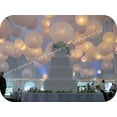 thumbnail image 2 of ZYLER- 6 Silver 12" Paper Chinese Lantern Lamp Shade Wedding Party Decoration Supplies, 2 of 6
