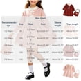 thumbnail image 4 of Busydd Girls Knit Long Sleeve Dress 1-8 Years Fashion Comfy Solid Color A Line Fall Dress Casual Cute Knee Length Girls Sweater Dresses 7-8 Years, 4 of 10