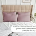 thumbnail image 3 of Southshore Fine Living, Inc. Hotel Quality Pillow Covers for Full, Twin or Queen Pillows, Lavender, 3 of 8