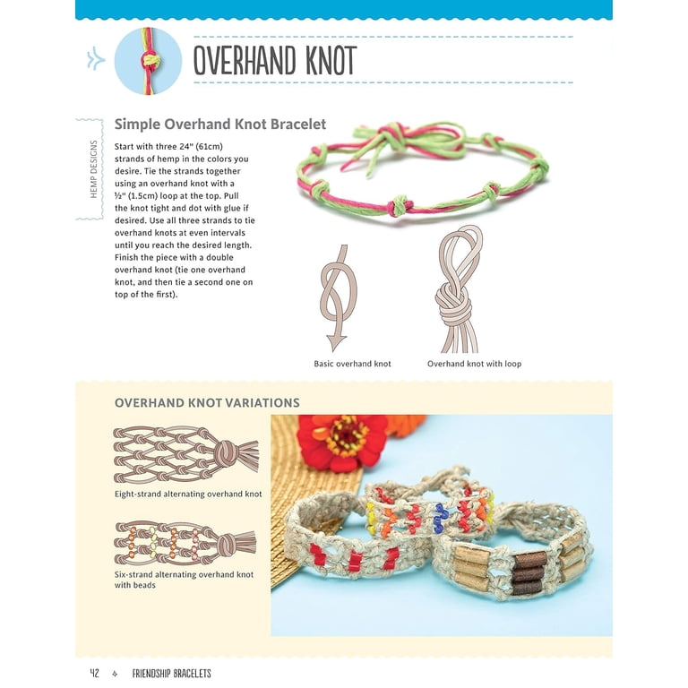 Friendship Bracelets 101: Custom Book With Name & Photo - Make Your Own Knotted Bracelets Kit For All Ages
