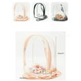 thumbnail image 5 of Petit Sac de Rangement pour Poupée, Sac pour Poupée d'Extérieur, Étui de Transport Imperméable et Portable, Sac d'Exposition Transparent en PVC pour Poupée de 20 cm, 5 of 5
