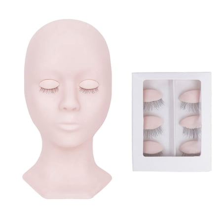 Washable Eyelash Extension Head, Detachable Makeup Cosmetology ...