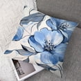thumbnail image 7 of nygtbtfer Flowers Throw Pillow Covers Flowers Square Pillowcases for Home Decor Sofa Car Bedroom Pillow case&nbsp; 12x12in, 7 of 7