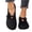 Black, variant on Orthopedic Suede Ballet Mary Jane Flats for Women, Comfort Wide Toe Box Flats with Arch Support Soft Round Toe Slip on Shoes,Beige Size 40