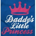 thumbnail image 2 of Daddy's Little Princess Girly Tiara Youth T Shirt Tee Girls Infant Toddler Brisco Brands 2T, 2 of 5