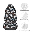 thumbnail image 4 of Wukai Game Full Set Car Seat Covers with Soft Padding Universal Auto Front Seats Protector and Cushion Mat, 4 of 5