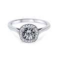 thumbnail image 4 of Diamond Engagement Ring Semi Mount 14K White Gold, 4 of 4