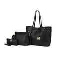 thumbnail image 2 of MKF Collection Mariahna 3 Pcs Shopper Tote Handbag, Crossbody Handbag and Wallet., 2 of 10