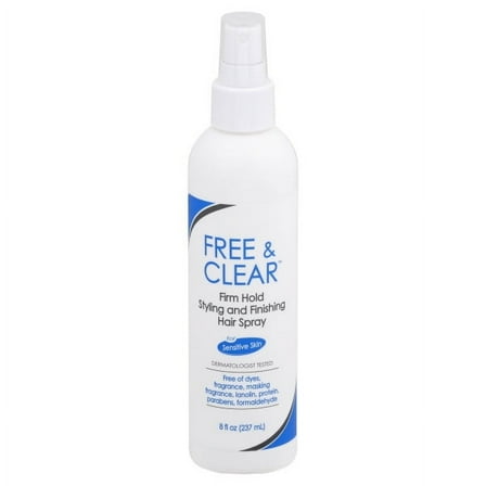 Free & Clear Firm Hold Styling & Finishing Hair Spray, 8 Fl. Oz.