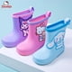 thumbnail image 2 of Zapatos impermeables Kawaii Sanrio Kuromi Hello Kitty, Botas de lluvia antideslizantes y gruesas resistentes al desgaste para exteriores, 2 of 4