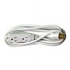 Workchoice 10ft 16x3c White Extension Cord