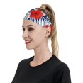 thumbnail image 5 of Uemuo Leaves And Flowers Printed Sports Headbands for Men Women,Moisture Wicking Workout Headband, Sweatband Headbands,Non-slip Workout Gym Yoga Headband, 5 of 9