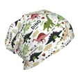 thumbnail image 2 of Xecao Cute Dinosaurs Print Beanie Hat Toddler Girls Boys, Baby Hats Winter Warm Knitted Thermal, Kids Winter Caps, 2 of 7