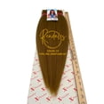 thumbnail image 1 of X-Pression 50" 3X Pre-stretched Braids, Braiding Hair Extensions African Kinky, Pre-Cut, Pre-Stretched, Synthetic Fiber, 3 bundles, Soft & Shiny, Ready for Hot Water Use, 240g, 1 of 26