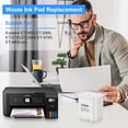 thumbnail image 2 of Almohadilla de tinta residual de repuesto, 4 unidades, para impresoras Epson Ecotank, 2 of 6