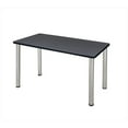 thumbnail image 1 of Regency MT4824GYBPCM 48 X 24 In. Kee Training Table - Grey & Chrome Post Legs, 1 of 3