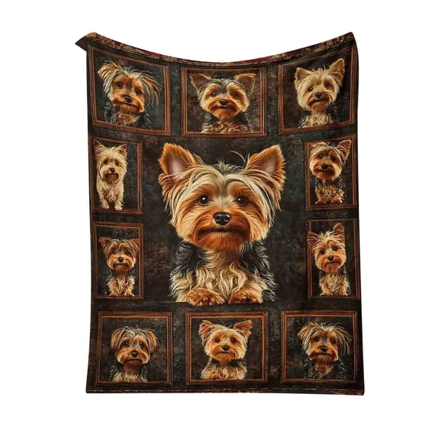 Manta de franela de Yorkshire Terrier