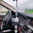 thumbnail image 1 of Colgante de cruz de cristal para coche, accesorio para colgar en el interior del coche, adorno de diseño versátil, 1 of 6