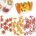 thumbnail image 3 of Fall Nail Art Stickers Decals Leaf Glitter Maple Fall Nail Art  Supply Sequins Manicure Tips Accessories 12 Boxes Autumn Maple Leaf Holographic Nail Sequins Acrylic Nail Art Supplies, 3 of 5