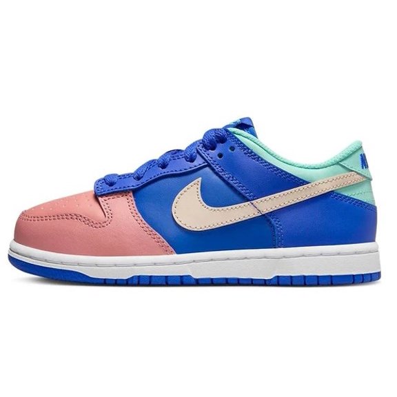 Little Kid's Nike Dunk Low Hyper Royal/Sanddrift (DZ2874 400) - 13.5
