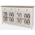 thumbnail image 3 of Jofran Aurora Hills Country Wire-Brushed 4 Door Accent Chest, 3 of 10