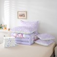 thumbnail image 6 of Manfei Colorful Axolotl 7 Pieces Full Size Bedding Sets,Underwater Amphibian Full Size Bed in a Bag,Colorful Stars Reversible, 6 of 7