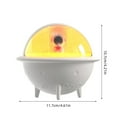 thumbnail image 3 of Astronaut Humidifier For Bedroom - Cute Mini USB Cool Mist Humidifier with 7 Color LED Lights, 250ml Capacity for Kids Room Home Office Desktop, 3 of 7