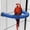 Blue, variant on U Shape Parrot Perch Stand Toy Bird Platform Sand Paw Grinding Clean Stick Exercise Conure Budgie Cockatiel Cage Accessories.
