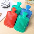 thumbnail image 4 of Botellas gruesas de agua caliente para niñas, bolsa de goma portátil, calentador de manos, bolsillo, pies, Color aleatorio, 1700ML, 4 of 6