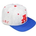 thumbnail image 3 of Big Boy Atlanta Black Crackers S141 Mens Snapback Cap [Grey - Adjustable], 3 of 4