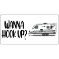 thumbnail image 1 of Wanna Hook Up? Trailer Photo License Plate, 1 of 1