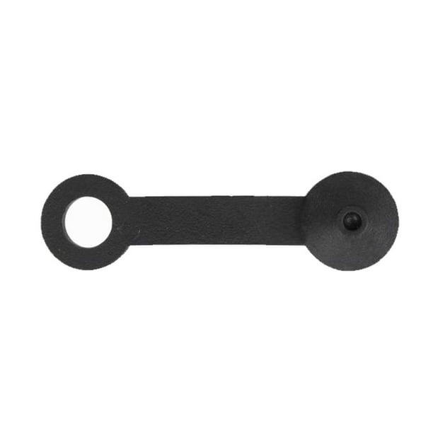 Soidarity Cubierta impermeable 1 clase Protector regulador de goma tapa de marca de plástico negro cubiertas resistentes al desgaste para buceo Deportes acuáticos